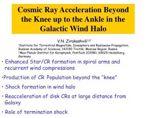 Cosmic Ray Acceleration Beyond the Knee up to the Ankle in the Galactic Wind Halo