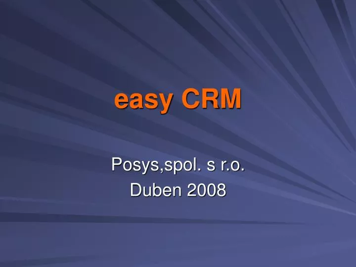 easy crm