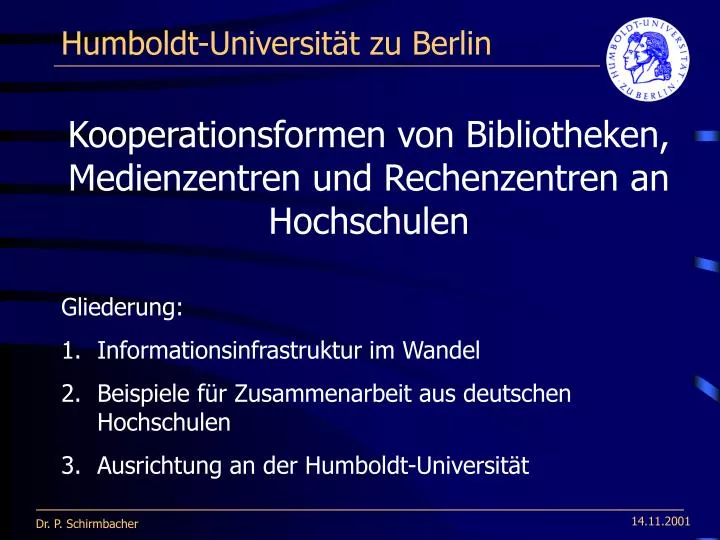 humboldt universit t zu berlin