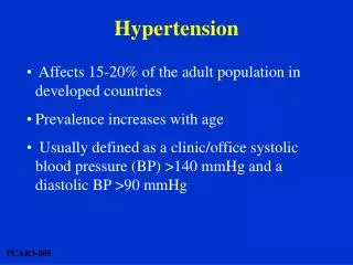 Hypertension