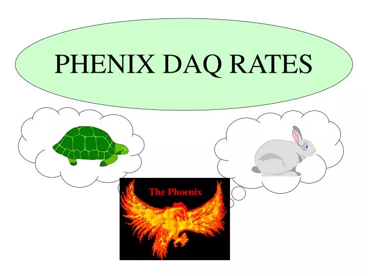 phenix daq rates