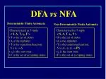 DFA vs NFA - slide 1