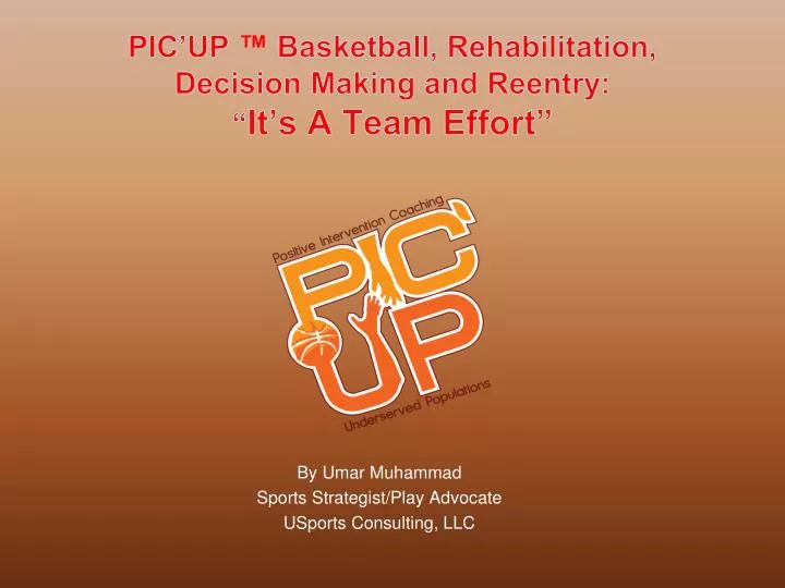 pic up basketball rehabilitation decision making and reentry it s a team effort