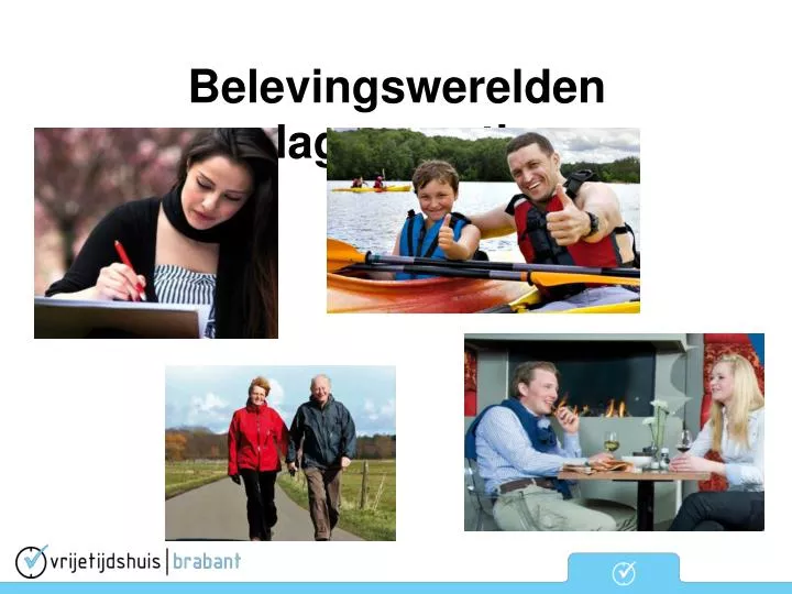 belevingswerelden dagrecreatie