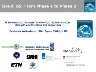 Cloud_cci: From Phase 1 to Phase 2