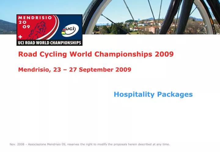 road cycling world championships 2009 mendrisio 23 27 september 2009