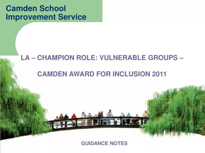 camden school improvement service