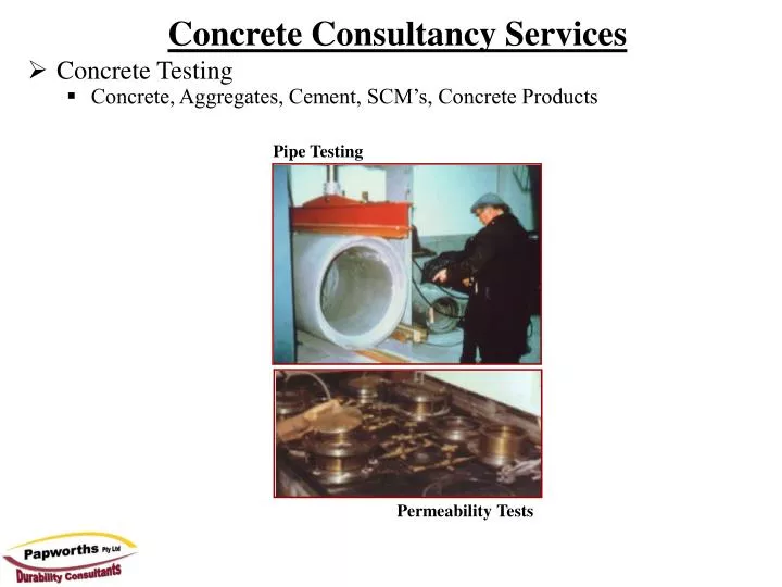 concrete consultancy services