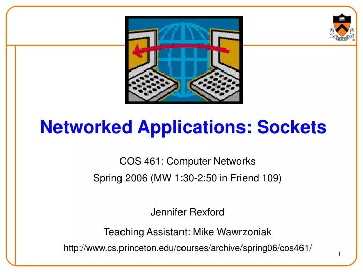 networked applications sockets