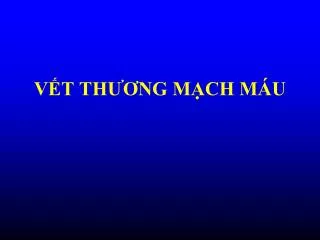 v t th ng m ch m u