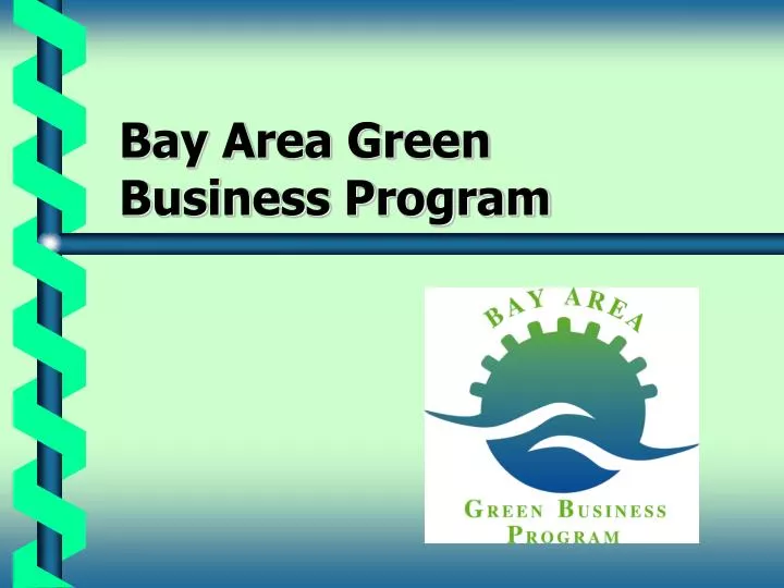bay area green business program