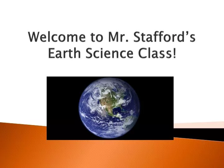 welcome to mr stafford s earth science class