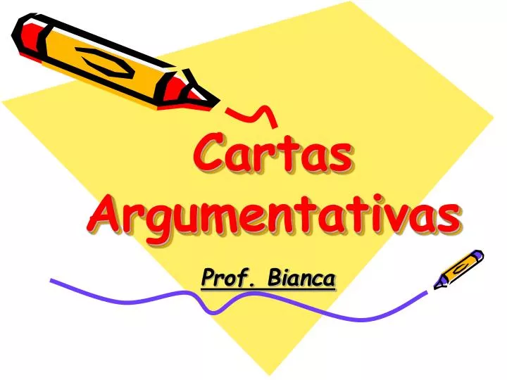 cartas argumentativas