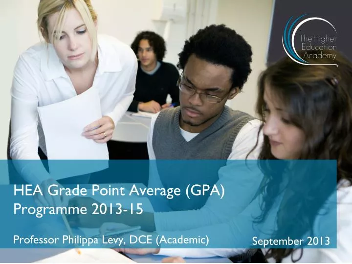 hea grade point average gpa programme 2013 15
