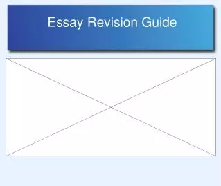 Essay Revision Guide