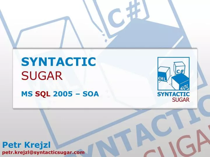 syntactic sugar