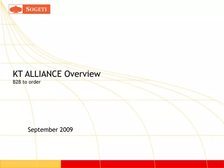 kt alliance overview b2b to order