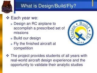 What is Design/Build/Fly?