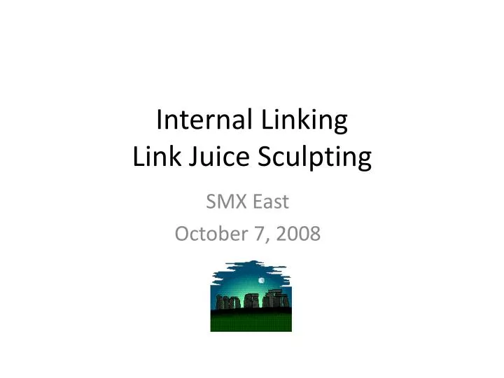internal linking link juice sculpting