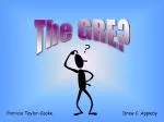 The GRE? - slide 1