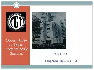 c g t r a azopardo 802 c a b a