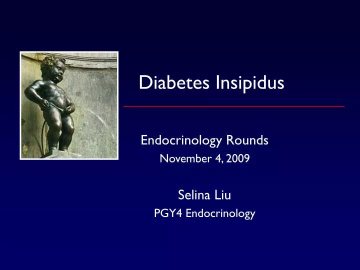 diabetes insipidus