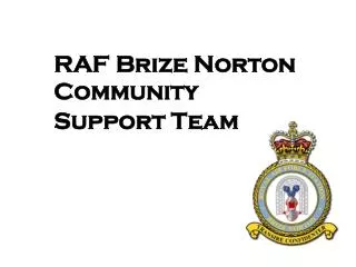 RAF Brize Norton Community Support Team