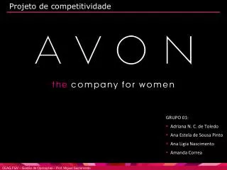 projeto de competitividade