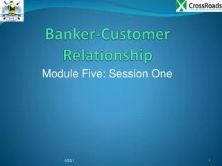 Banker-Customer Relationship