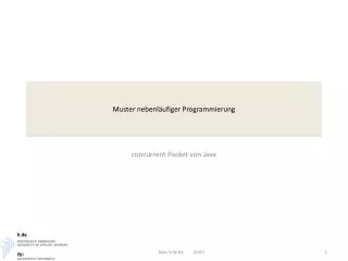 muster nebenl ufiger programmierung