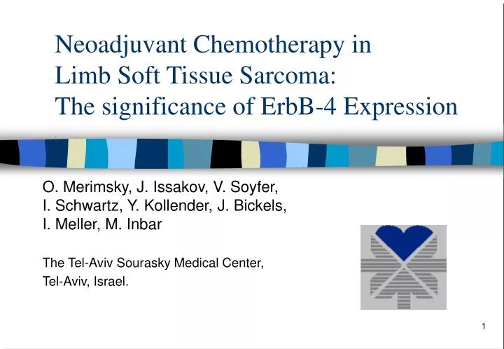 neoadjuvant chemotherapy in limb soft tissue sarcoma the significance of erbb 4 expression