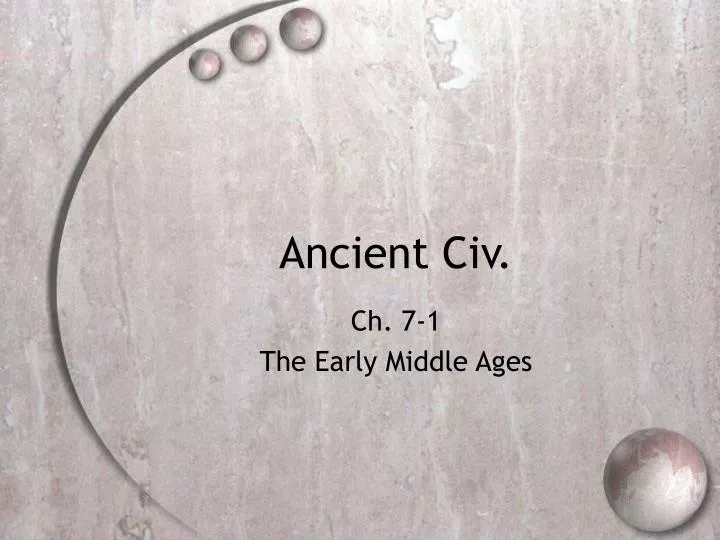 ancient civ