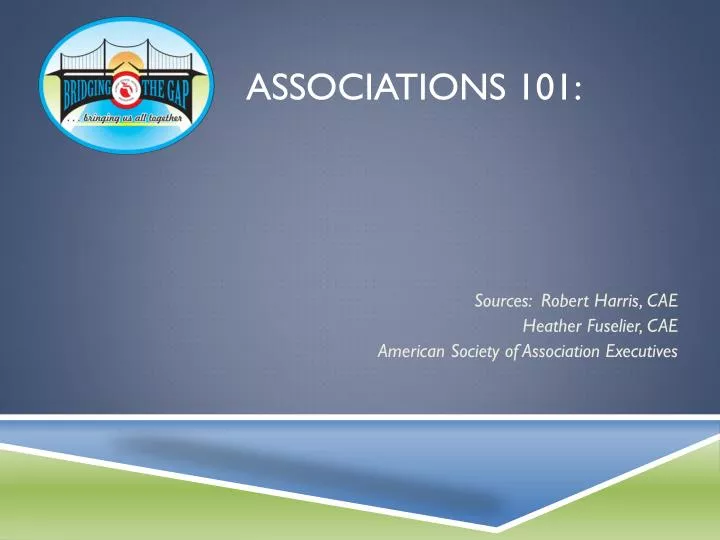 associations 101