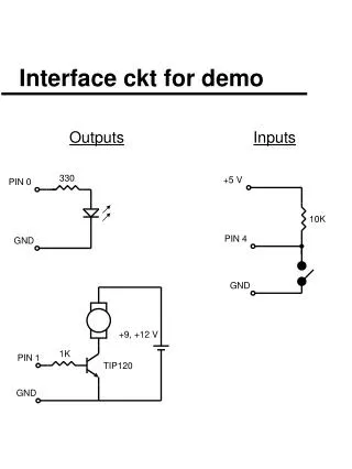 Interface ckt for demo
