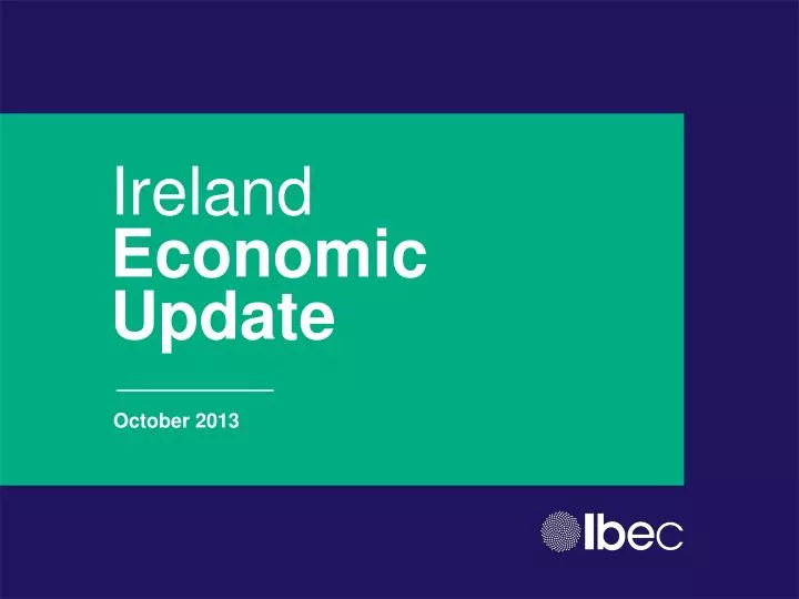 ireland economic update