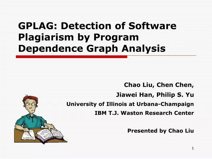gplag detection of software plagiarism by program dependence graph analysis