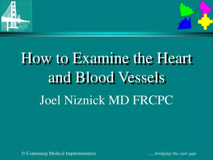 how to examine the heart and blood vessels