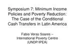 Conditional Cash Transfers in Latin America: Strategies for Poverty Reduction and Income Security - slide 1