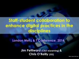 Staff-student collaboration to enhance digital practices in the disciplines