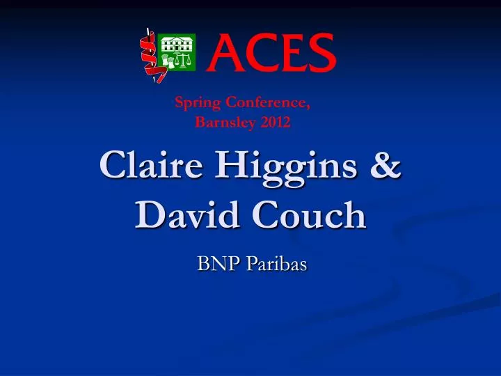 claire higgins david couch