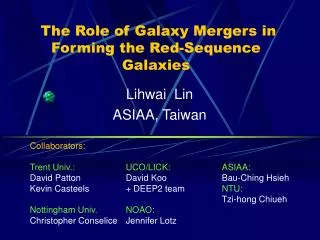 The Role of Galaxy Mergers in Forming the Red-Sequence Galaxies