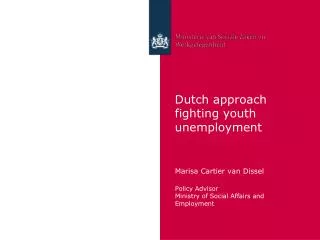 Dutch approach fighting youth unemployment