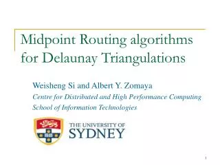 Midpoint Routing algorithms for Delaunay Triangulations