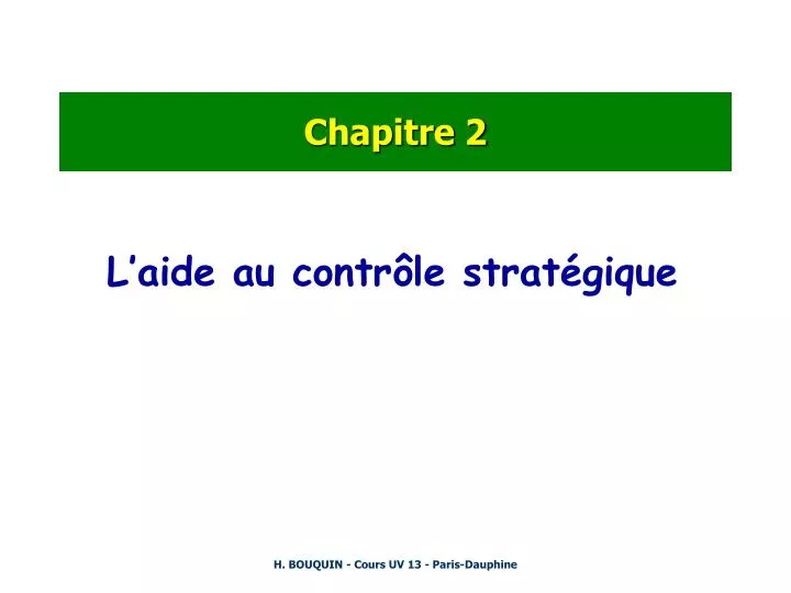 chapitre 2