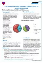 Low-molecular-weight heparin (LMWH) use in an oncological setting - slide 1