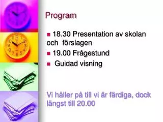 program