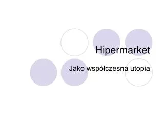 hipermarket