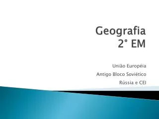 geografia 2 em