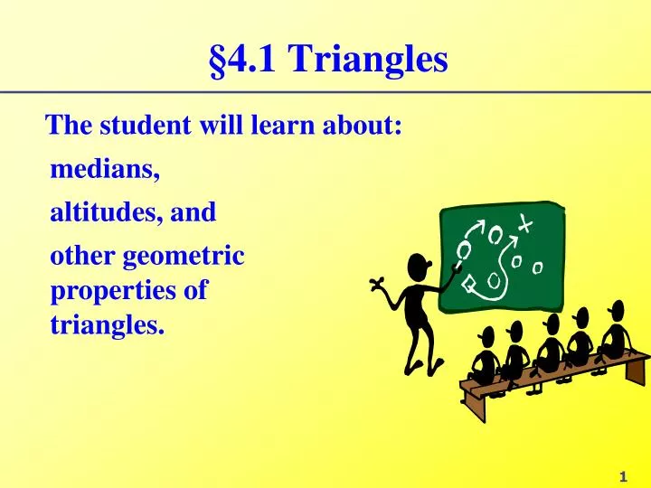 4 1 triangles