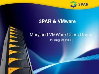 3PAR &amp; VMware